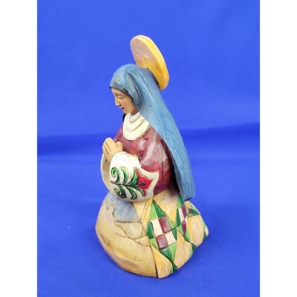 Jim Shore 2004 Mary 4 3/4" Kneeling Nativity Replacement Excellent condition - Picture 2 of 6